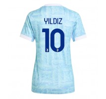 Juventus Kenan Yildiz #10 Koszulka Wyjazdowa damskie 2025-26 Krótki Rękaw